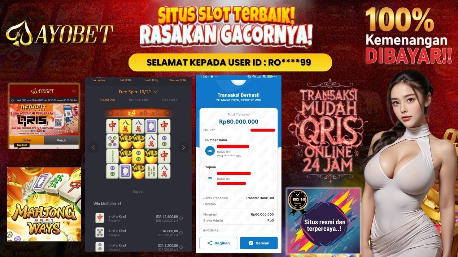 AYOBET JACKPOT SLOT MAHJONG WAYS